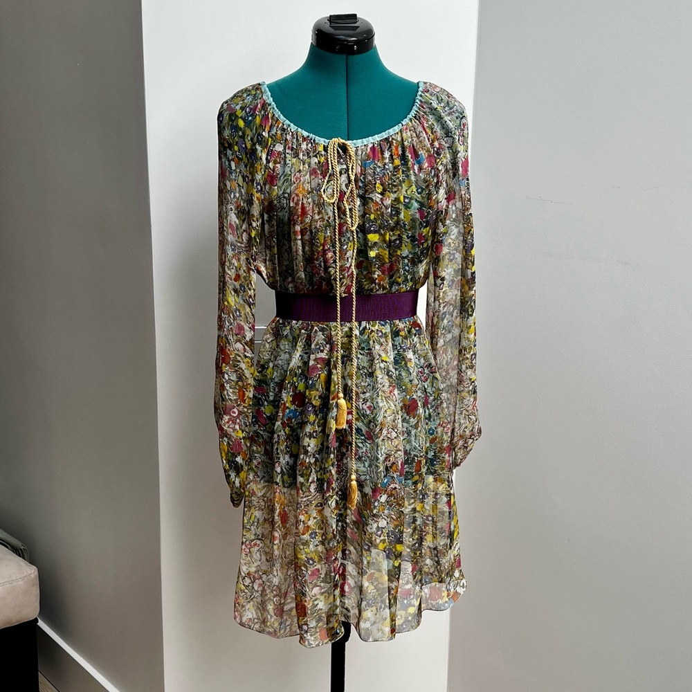 Philosophy Silk Printed Dress Size 2